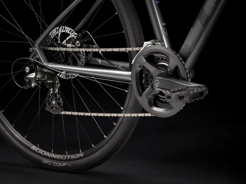 TREK Dual Sport 1 Gen 4 Hybrid Bike in Lithium Grey-2